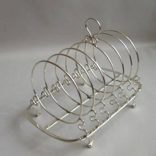 Geo. III Silver Toast Rack.